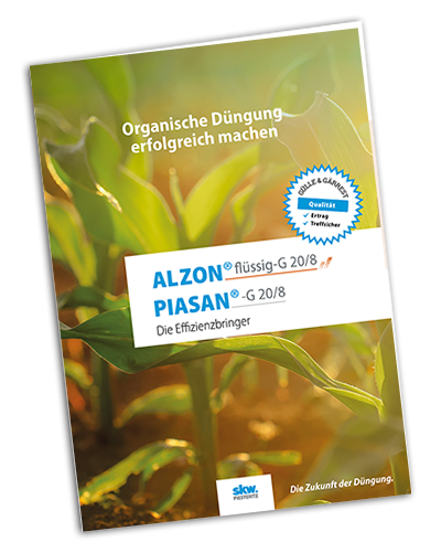 Bild der Broschüre von ALZON® flüssig-G 20/8